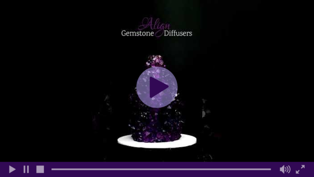 Juicy Amethyst Cluster Diffuser