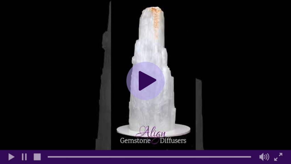 Selenite Tower Topper